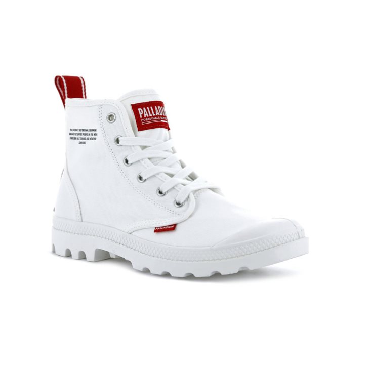 Pánské Boty Palladium Pampa Hi Dare Bílé | CZ YVA-31K